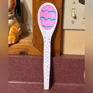 Easter Egg Painted Spoon- decor only